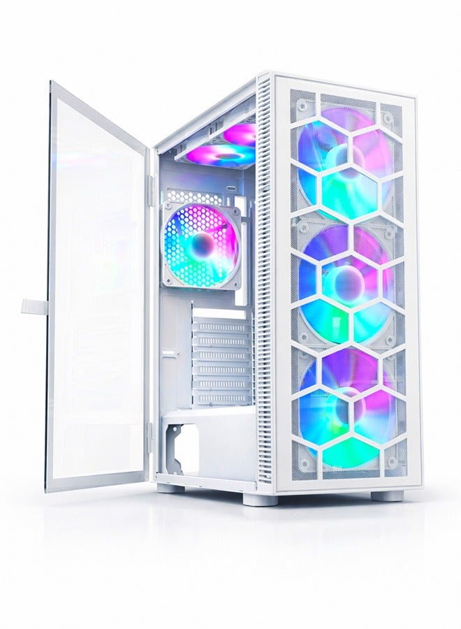 Game Sekret Viper Gaming PC - Intel Core i5-12400F | GeForce RTX 3050 8GB GPU | 16GB DDR4 RAM-500GB NVMe SSD | Air Cooler-H610 MB-500W 80+ PSU | WiFi-Bluetooth-Windows 11 Pro | Game Sekret Desktop Computer | 1 Year Warranty Black - Image 5